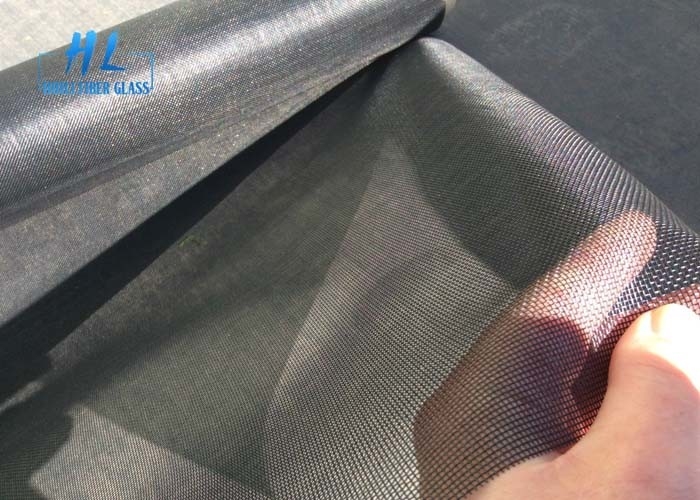 खिड़की के लिए 16 * 18 मेष आकार के शीसे रेशा कीट स्क्रीन 1 * 30 मीटर 1.2 * 30 मी