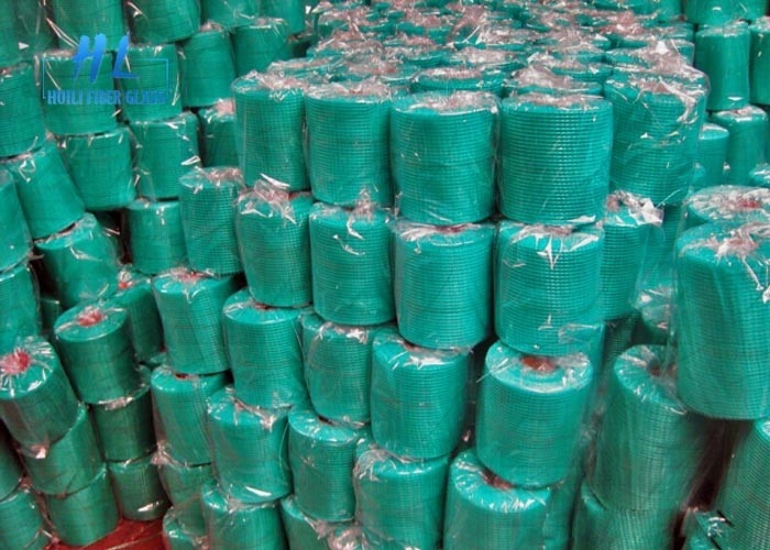भवन निर्माण सामग्री के लिए 145g 160g 4 * 4 ऑरेंज कलर के रेशा मेष