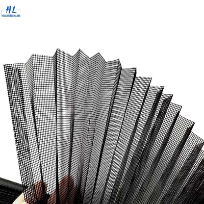 15 मिमी तह ऊंचाई Pleated कीट जाल Foldable खिड़की और दरवाजे कीड़े स्क्रीन